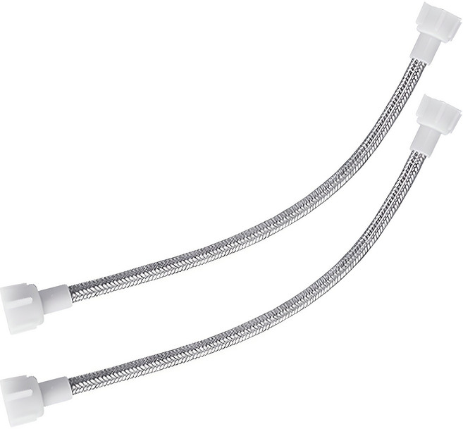 미리내 손돌림 양변기 고압호스 2p, 혼합색상