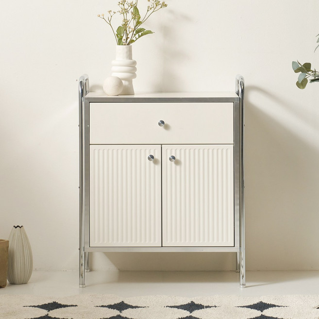 가이온 베니 E0 600 서랍형 다용도 수납장, 크림