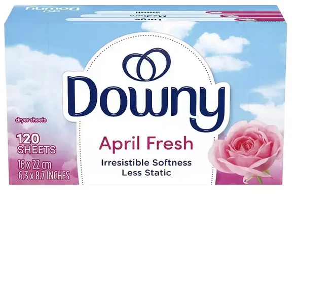 다우니 건조기시트 실내건조 티슈형섬유유연제 드라이시트 120매 x, 1개