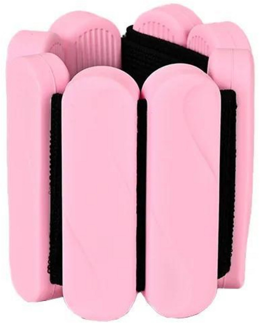 역중량 운동 밴드 조절 중력 발목 손목 다리 스트랩 요가 훈련 장비 스포츠 팬, 1g, 31. 핑크 2파운드/쌍 [개당 약 450g X 2개