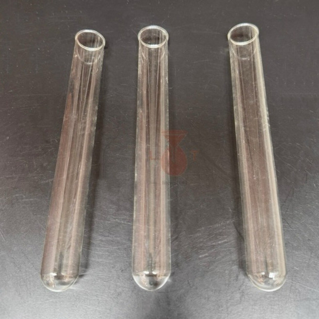 耐熱硬質玻璃試管 翻口試管, 1個, 外徑18*長100（mm）