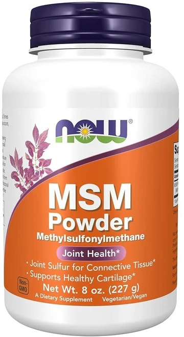 나우푸드 NOW Foods MSM 메틸설포닐메테인 파우더 영양제, 227g - 쿠팡