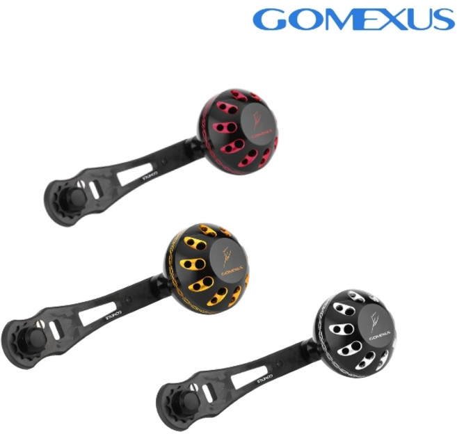 고멕서스 CL-A 단조 카본 핸들 알루미늄 노브 부착 65-75mm, 다이와／블랙골드-H2B75SD38ABKGD