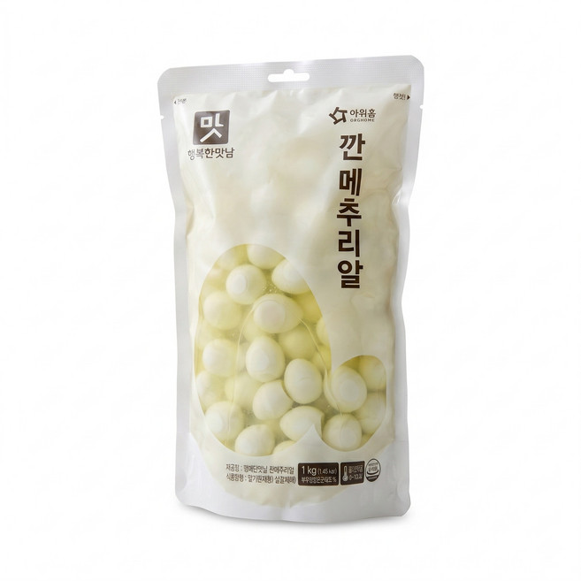 아워홈 깐메추리알 행복한맛남 1kg (약100개), 1개