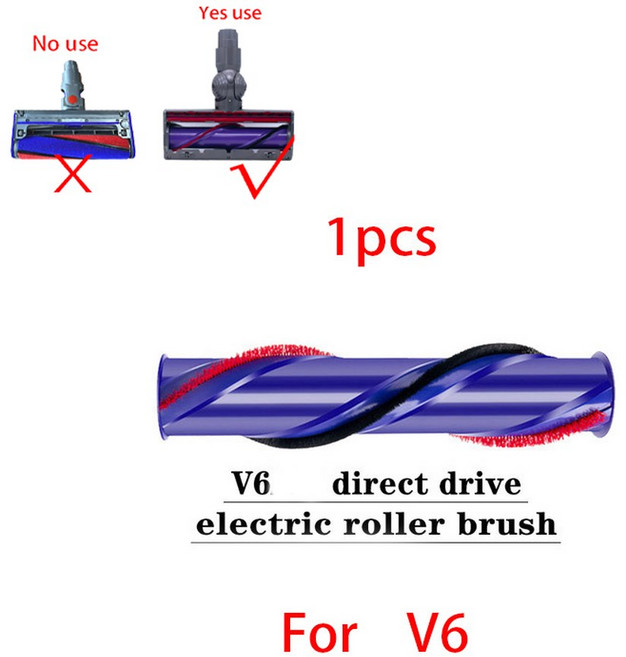 V6 V8 V10 V11 SV03 SV04 SV05 SV06 SV07 SV09 SV11 SV10 SV25 SV12 SV14 SV15 진공 청소기 용 바닥 브러시, V6 sv03 sv07 sv09, 1개