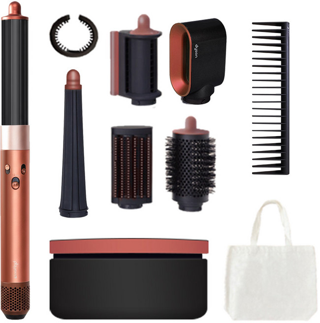 [국내정품/AS가능] 다이슨 에어랩 i.d 아이디 멀티 스타일러 앤 드라이어 (앰버 실크/샴페인) 홀리데이 에디션 + 보관백 특별구성 HV