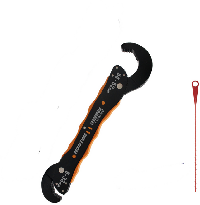 만능 육각 파이프 스패너 한아툴스 매직렌치, 1개, 플래티늄 매직렌치 9-52mm+매직핑거1개