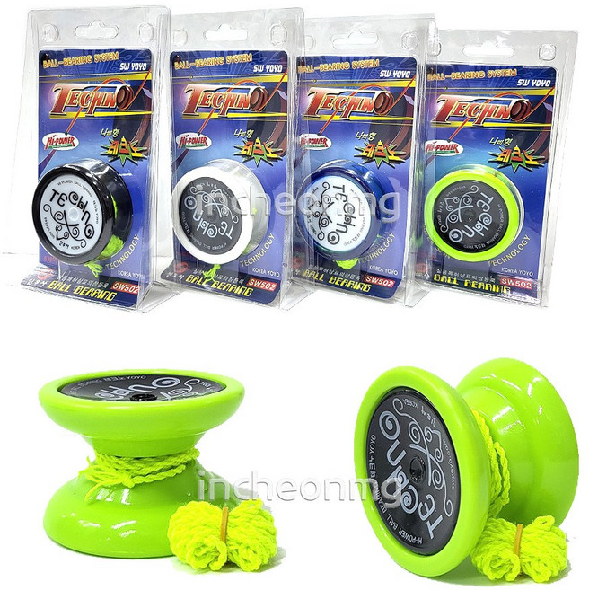 신우사 SW 502 테크노 요요 대구경 볼 베어링 구조의 나비형 요요, 1개