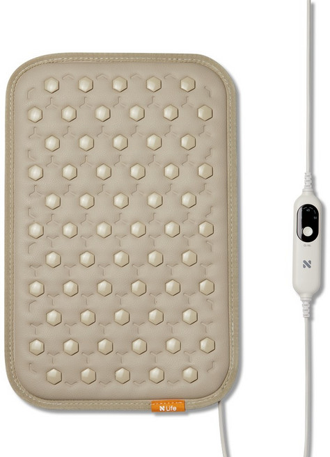 N라이프 미니세라믹매트 누가베스트 미니온열매트 온열찜질매트 미니온열방석(리뷰이벤트중), 385*250*10mm