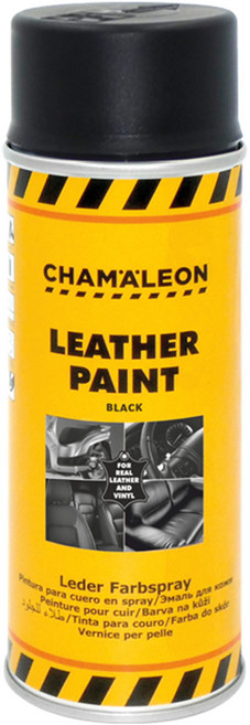 독일제 카멜레온 독일제 가죽 도색 페인트 스프레이 검정 셀프 가죽 염색 자동차 핸들 시트 복원 26801