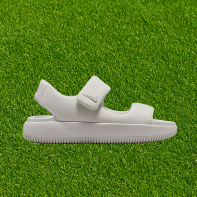 국내매장판 나이키 캄 샌들 여성 화이트