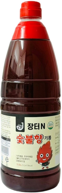 장터엔 HACCP 화유 불맛 불향기름 숯불향기름 1.5L, 1개