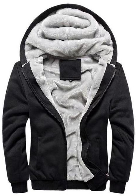 加厚刷毛外套 冬季連帽外套 情侶款