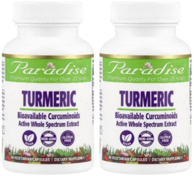 파라다이스허브 터메릭 강황 튜메릭 60캡슐 2개 투메릭 Tumeric, 60정 - 쿠팡