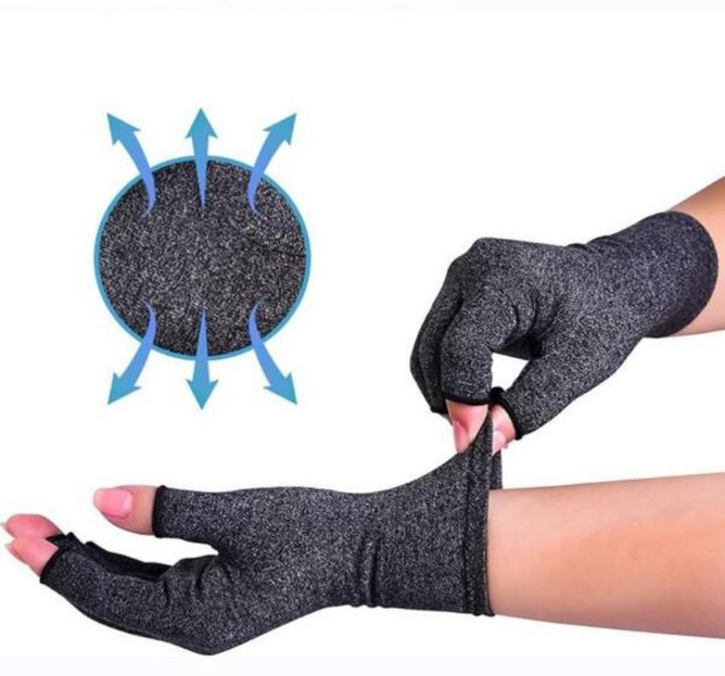 다한증 장갑 땀장갑 손땀 땀 흡수 운전 스마트폰 터치 반장갑 필기 태블릿 손가락 없는 뚫린 등산 골프 라이딩 자전거용 KK0093