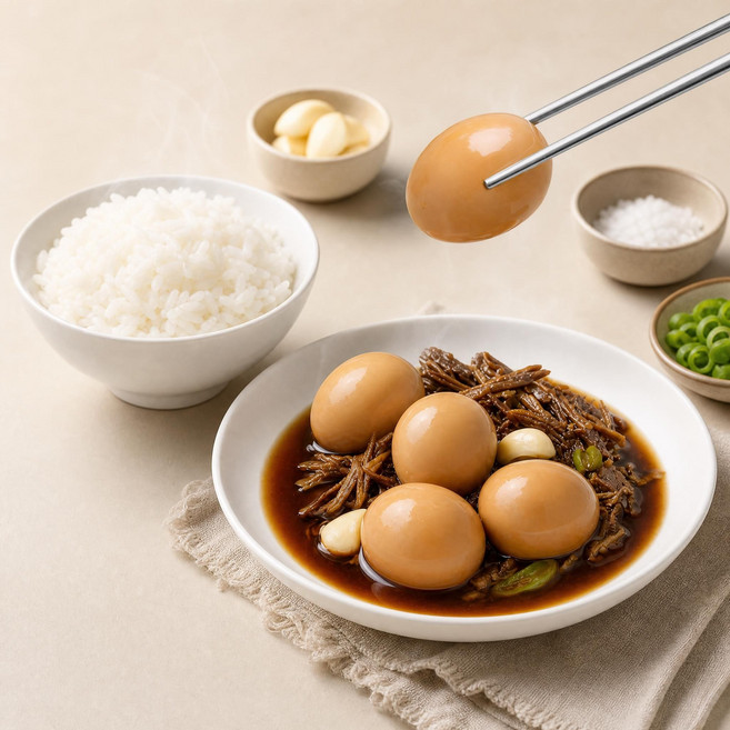 한우계란장조림 500g 소고기장조림반찬, 1개