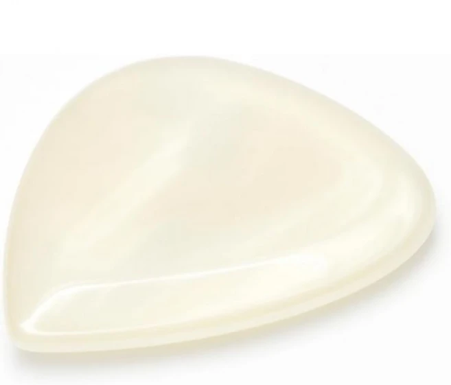 Fostinis Guitars의 천연 보석 기타 및 베이스 피크 3mm(레드 아게이트), Clear Agate (blank without log - 쿠팡