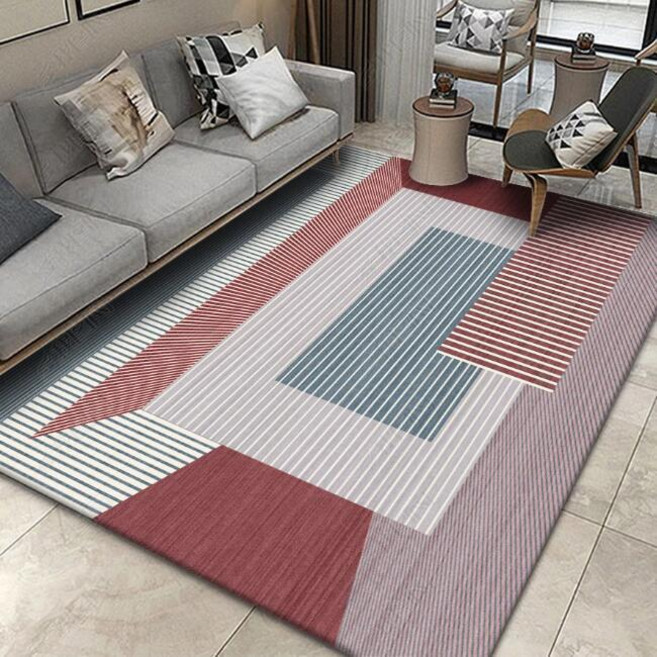 無品牌 客廳臥室茶几墊 榻榻米定製地墊, 編號11,120*200釐米, 1個