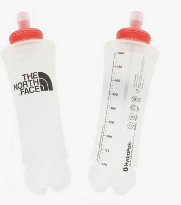[매장판] 노스페이스 물병 러닝 아웃도어 스포츠 TNF 소프트 플라스크 500ML 화이트 NA5C, WHT(화이트)