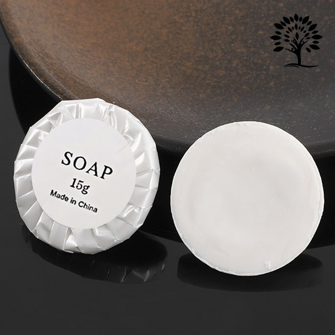 대한테이프 대용량비누 일회용 비누 15g 카페 사무실 호텔 모텔 펜션 숙박업소 개별포장, 100개
