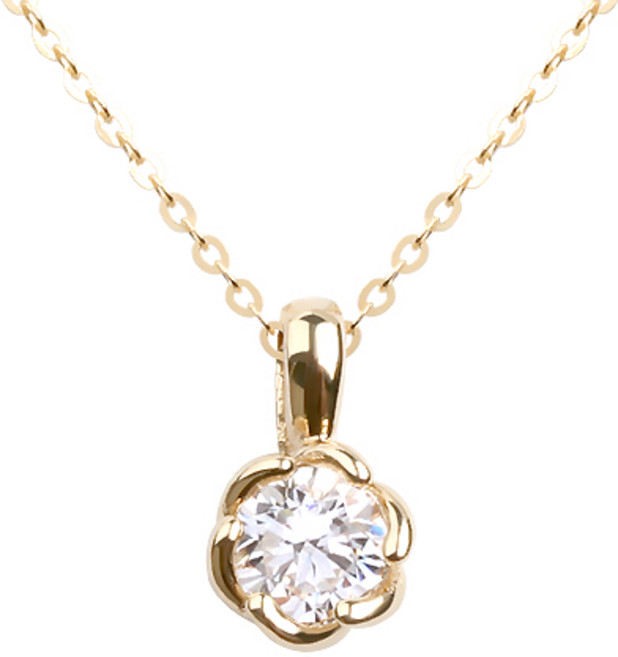 코알라주얼리 14K 아몬드 플라워 펜던트