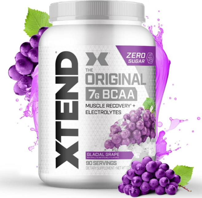 엑스텐드 BCAA 글레이셜 그레이프 90서빙 1.3kg, 1개