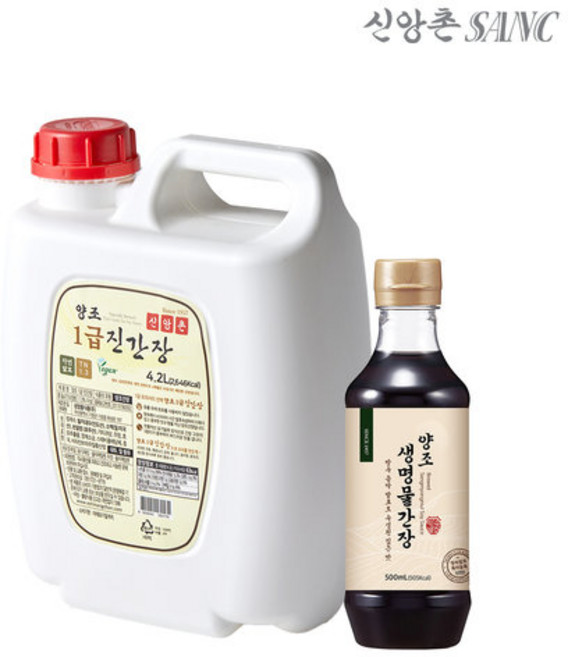 [신앙촌] 양조간장 집밥요리 6호, 1개, 4.7L