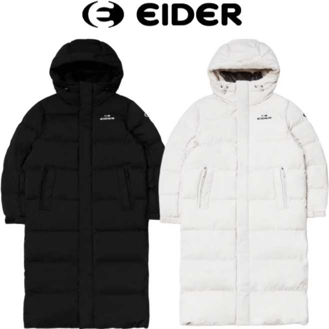 [정상가: 410000원] 아이더 남녀공용 롱 패딩 벤치 다운자켓 겨울 한파 데일리 아웃도어 패딩 역시즌 이월상품