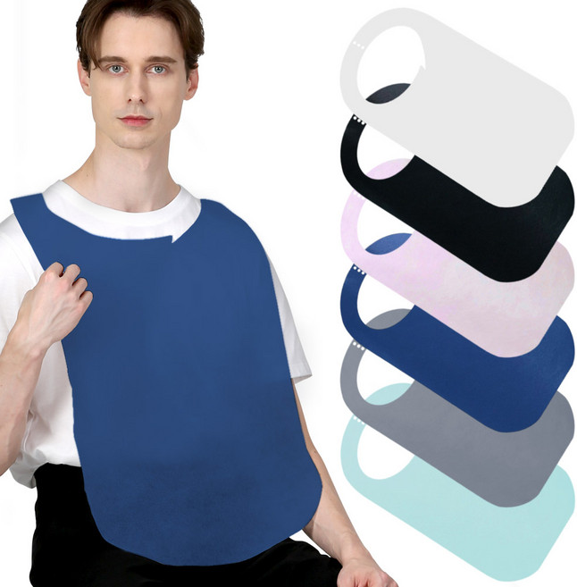 두터운 국내인증 일회용 부직포 앞치마 30g (6color), 네이비, 500개