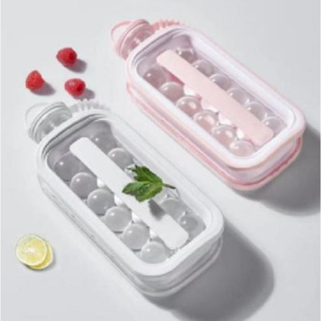 아이스봉봉 보틀 얼음트레이 아이스볼메이커 얼음, 화이트