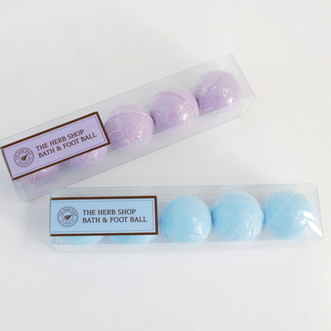 더허브샵 배스＆족욕볼 30g 15개입 족욕 입욕 스파 마사지 아로마 발관리 각질 힐링 휴식 라벤더 페퍼민트, 더허브샵 배스족욕볼 30g 10개 라벤더