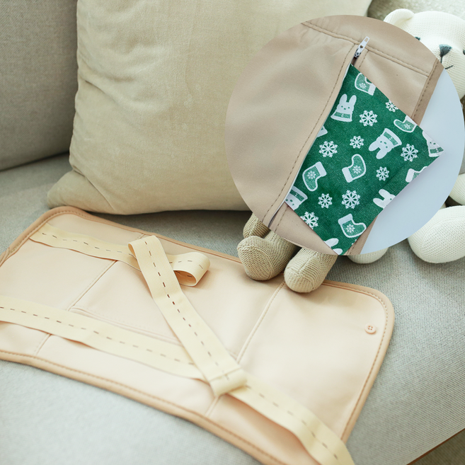 벨포드 온열 복대 캐스터 오일팩, 1개, 복부