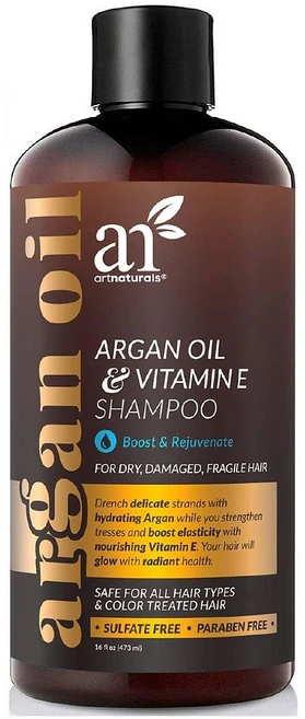 Artnaturals 아트 네츄럴 아르간 오일 비타민 샴푸 16oz(473ml), 1개, 473ml - 쿠팡