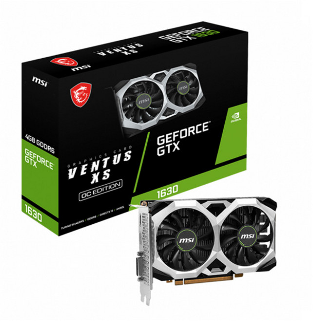 MSI 지포스 GTX 1630 벤투스 S OC D6 4GB