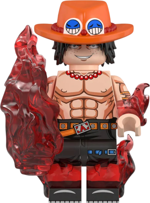 원피스(ONEPIECE) 해적왕 애니메이션 캐릭터 브릭미니피규어 컬렉션 취미/수집/장식/컬렉션용 커스텀 호환 블록피규어 8종 시리즈 VER.03, OPC-0304. 야마토, 1개