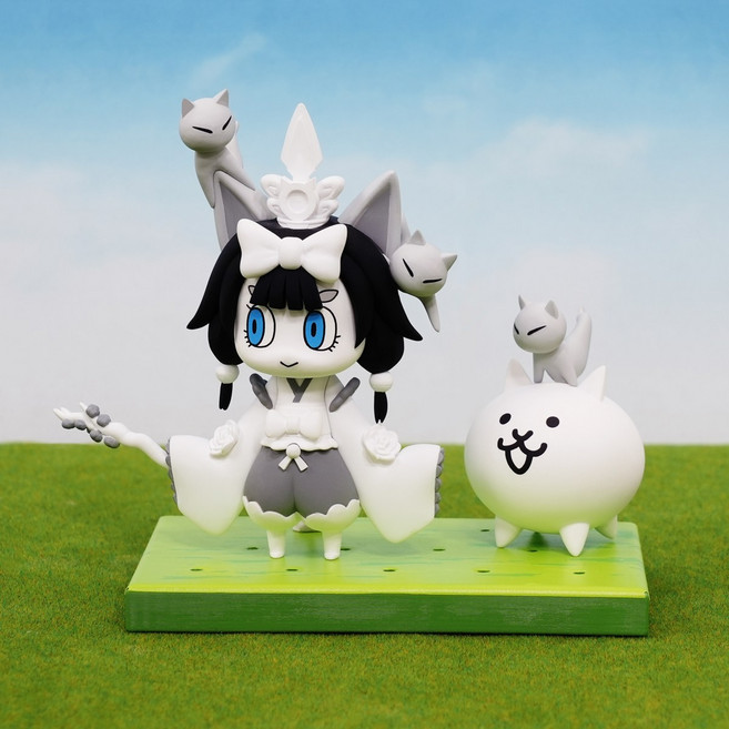 반프레스토 냥코대전쟁 냥코군단출진피규어 초극고양이제 vol.1 피규어, 1개