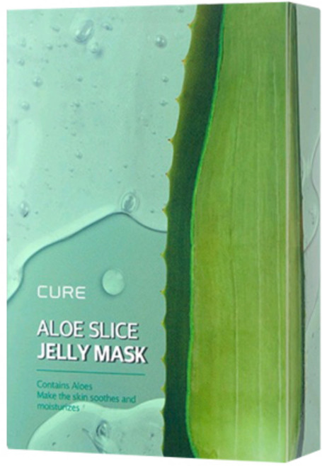 [김정문알로에] 큐어 알로에 젤리 마스크팩 시즌4 (10매), 10개입, 1개
