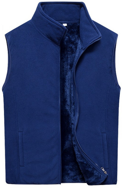 에쉬울프 남성용 융털 안감 후리스 풀짚 조끼 베스트
