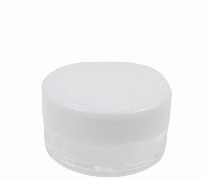 화장품 크림 전용 투명 공병 5g 화이트, 1개