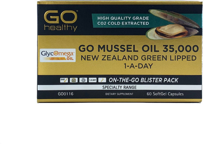 고헬씨 고함량 초록입홍합오일 35000mg 60캡슐, 60정, 1개