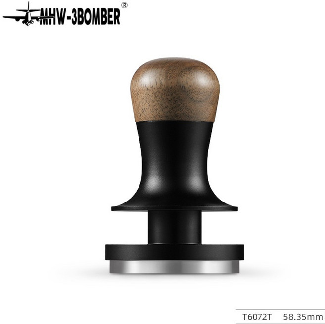 MHW-3BOMBER 플래시탬퍼 정압탬퍼 포스탬퍼, 58.35mm 스테인레스 리플 베이스, 1개