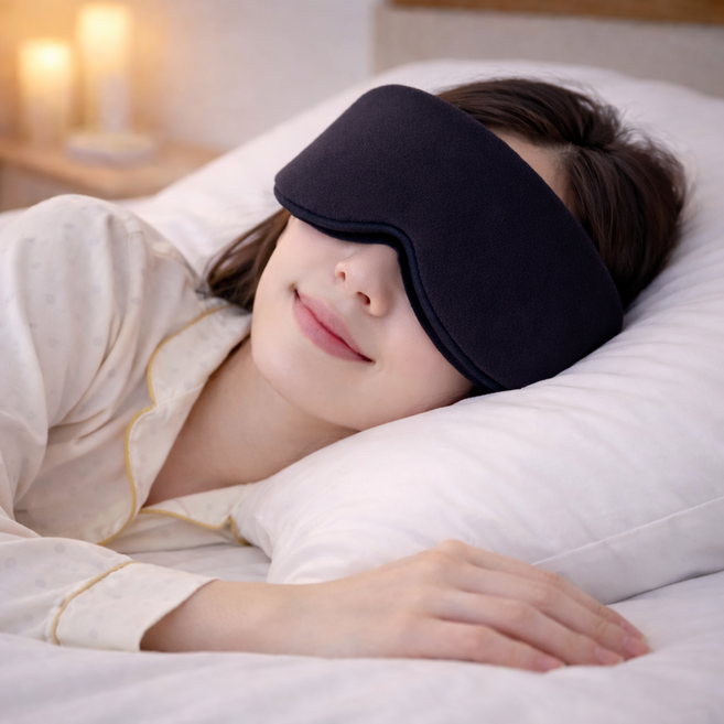 소오트 푹신한 무소음 벨크로 암막 수면안대