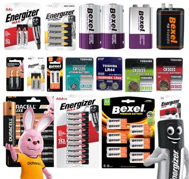 (재미스쿨) 건전지 모음 (옵션) 듀라셀 에너자이저 벡셀 도시바, (1) 할인행사(벡셀), (01) 벡셀알카라인AA, 20개, 2개입