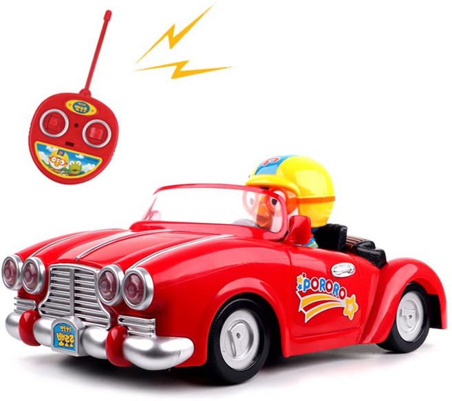 뽀로로 무선 자동차 완구, NEW뽀로로무선자동차-레드, 1개