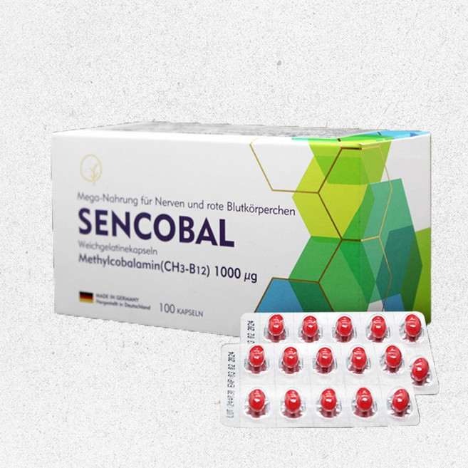 SENCOBAL 聖可軟膠囊 Methylcobalamin(CH3-B12) 1000 µg, 單一