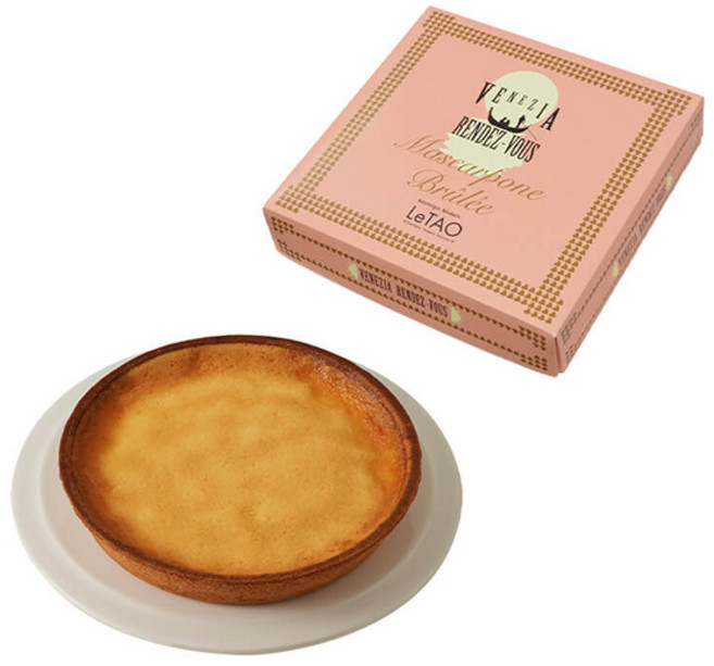 르타오 베네치아 랑데부 브륄레 치즈케익 직경 15cm, 1개, 150g