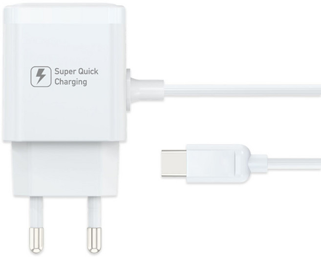 포램 18W C타입 고속 일체형 충전기 군대 반입 가능 갤럭시 최신 기종 HC-26, 단일, 1개