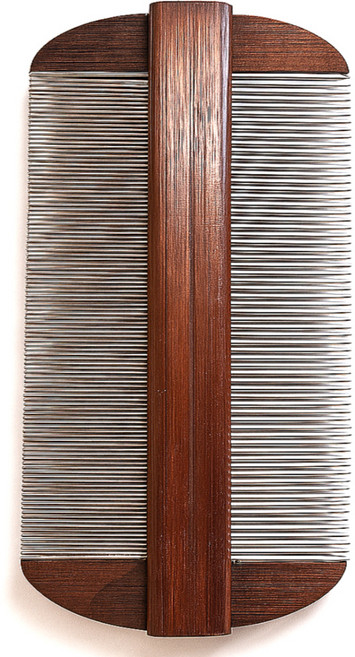 GL 스텐레스 참빗 비듬빗 헤어브러쉬 머리빗, 1개, 기본