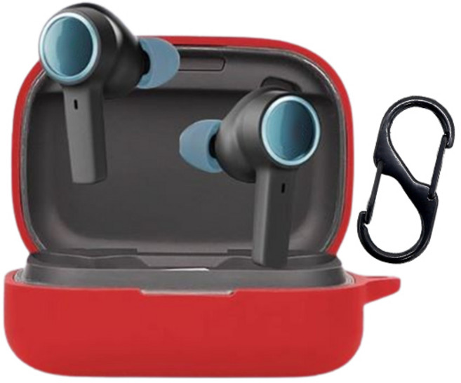 B&O 뱅앤올룹슨 Beoplay 베오플레이 Eleven 일레븐 이어폰 호환 슬림 실리콘 컬러 소프트 케이스 커버, 레드, 1개