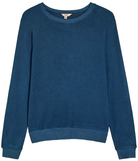 에버제이 골지 크루넥 스웨터